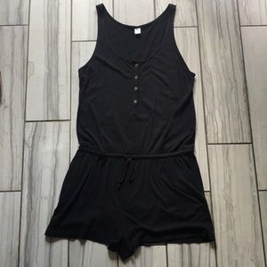 Women’s black old navy romper